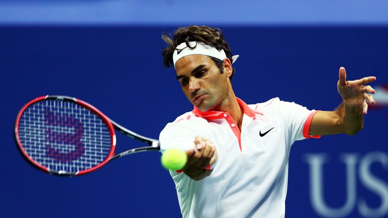 Federer has breezed through to the US Open semi-finals