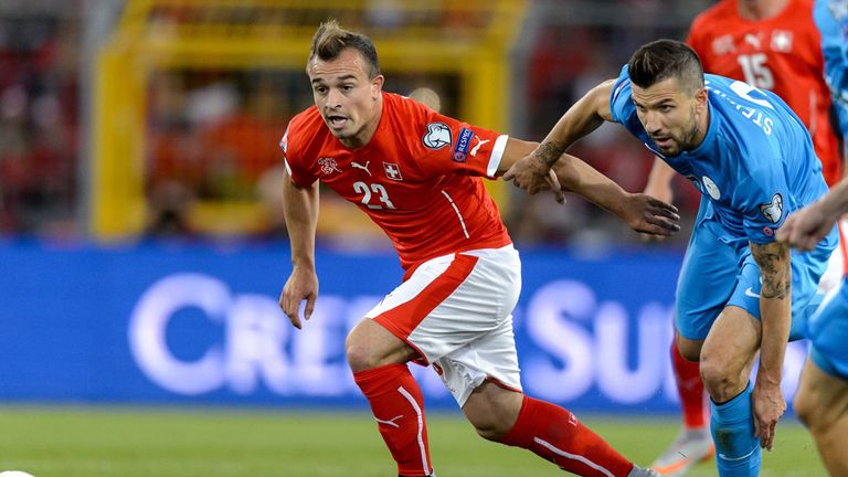 Xherdan Shaqiri is aiming to inspire his Swiss team-mates