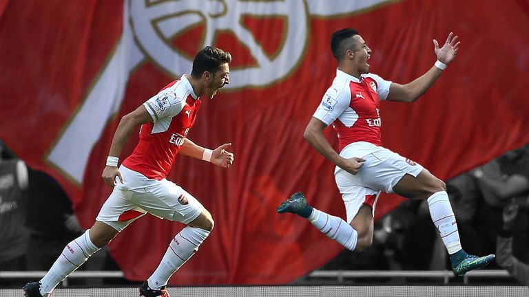 Mesut Ozil (left) and Alexis Sanchez are set for new deal, it has been reported