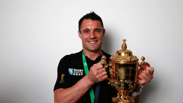 Carter has won two World Cups with New Zealand