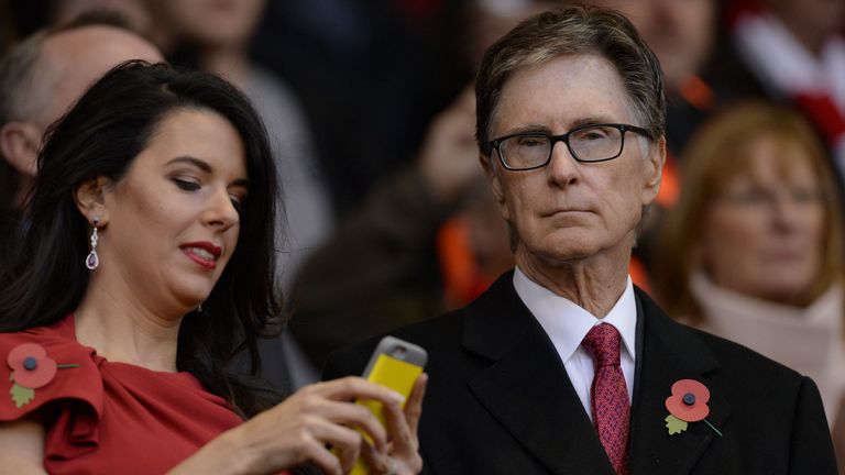 John W Henry (right), founder and owner of FSG, acquired Liverpool in 2010
