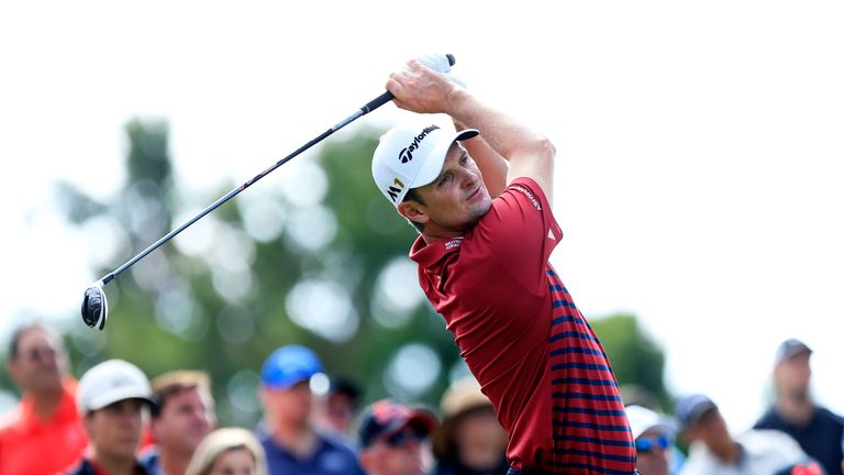 Justin Rose made four birdies and kept a bogey off his card