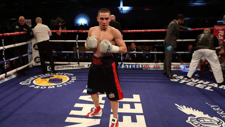 European bantamweight champion Ryan Farrag