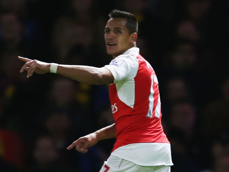 Alexis Sanchez: Could be risked on Sunday