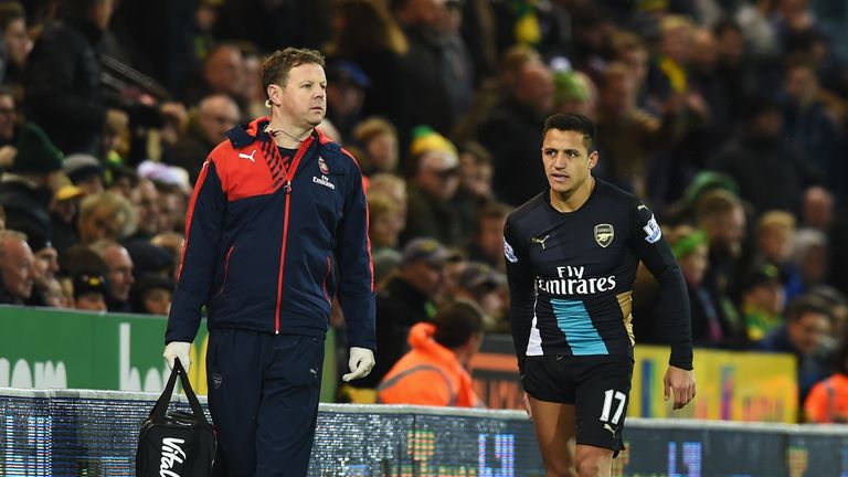 Alexis Sanchez leaves the pitch... but should he have been rested?