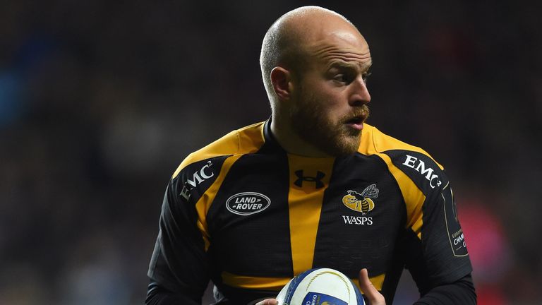 Joe Simpson put in a huge shift in defence for Wasps