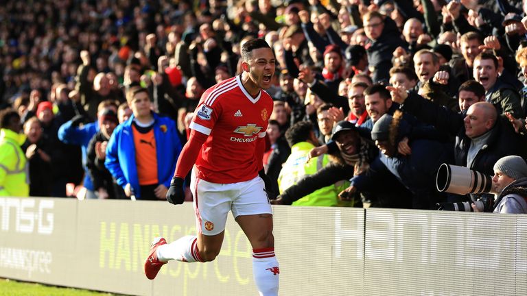 Memphis Depay has scored five goals in a tough start to his Man Utd career