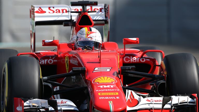 Vettel finished fourth in Sunday's Abu Dhabi GP