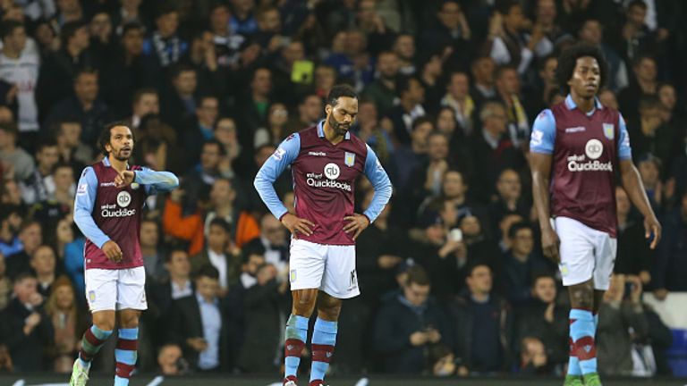 Aston Villa are without a win in 15 league games, and sit bottom of the table