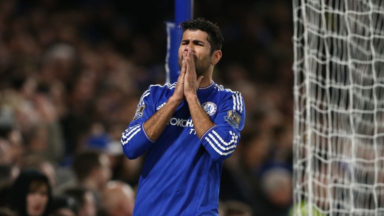 Diego Costa has endured a difficult season at Stamford Bridge