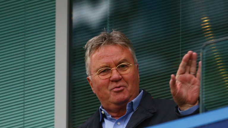 Chelsea interim manager Guus Hiddink has had an impact, says Courtois