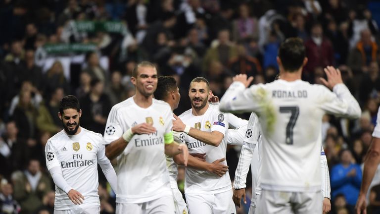 Karim Benzema was first to get on the scoresheet for Real