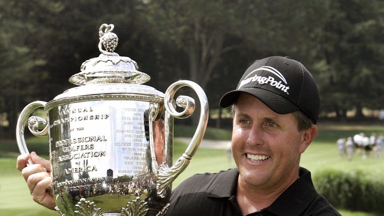 Phil Mickelson won the last major to be played at Baltusrol - the PGA Championship in 2005
