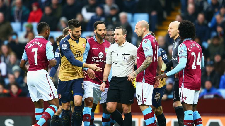 Aston Villa are eight points from safety after Sunday's 2-0 home defeat to Arsenal