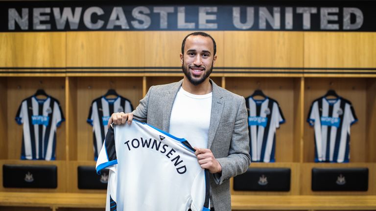 Newcastle were January's biggest spenders as they brought in three players including Andros Townsend