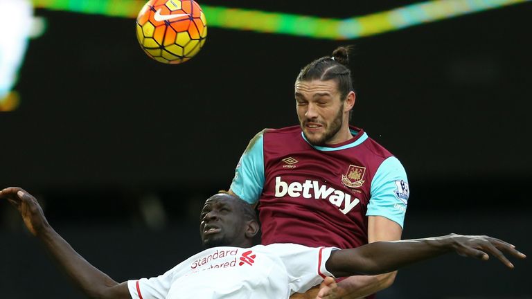 West Ham dominated Liverpool aerially as Andy Carroll scored the second of two headers at Upton Park