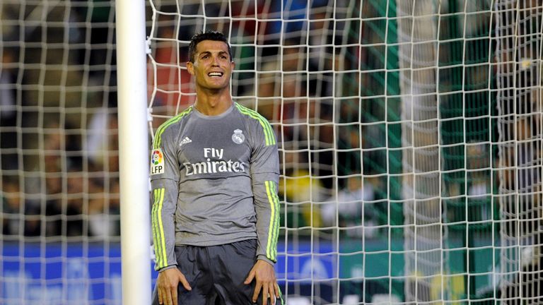 Cristiano Ronaldo could not find the net against Betis