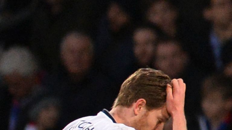 Tottenham are yet to discover the severity of the injury Jan Vertonghen suffered at Crystal Palace