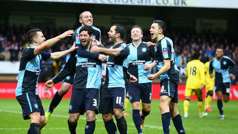 Joe Jacobson scored a penalty as Wycombe drew with Villa at Adams Park