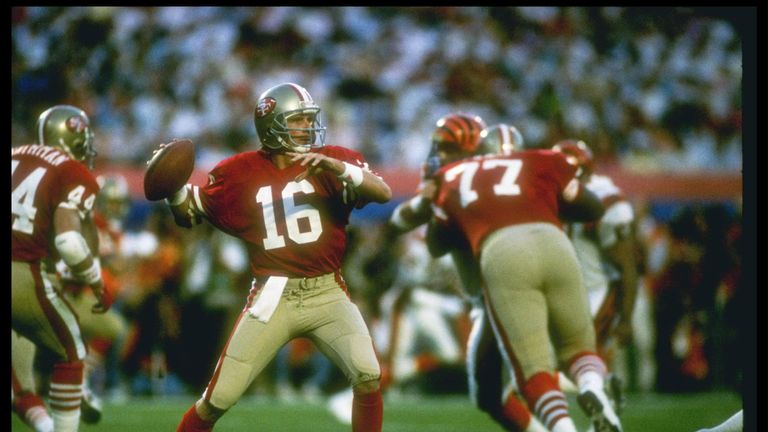The great Joe Montana features in our list
