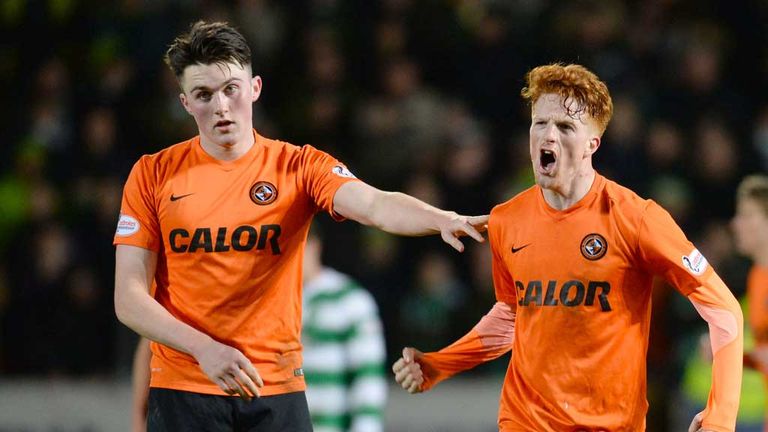 John Souttar and Simon Murray combined well for United's goal