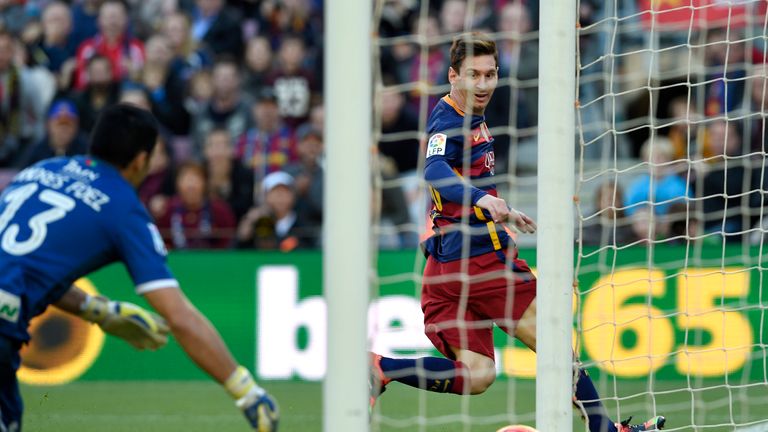 Messi on target in Barca's comfortable victory