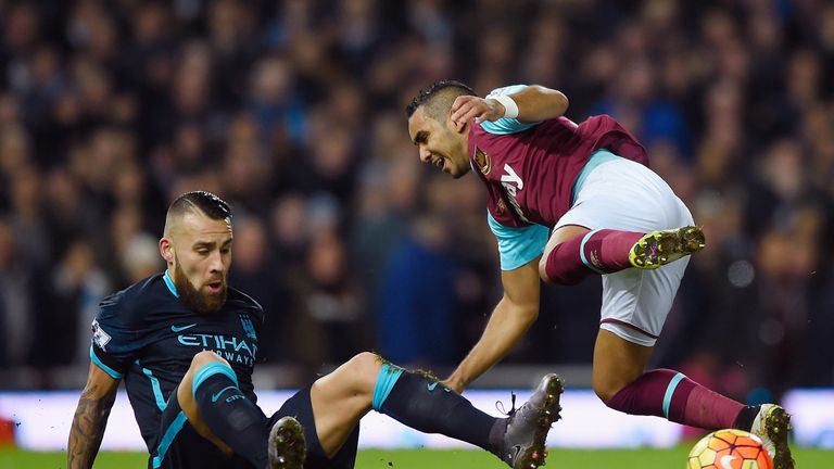 Nicolas Otamendi (L) has made 144 clearances this season