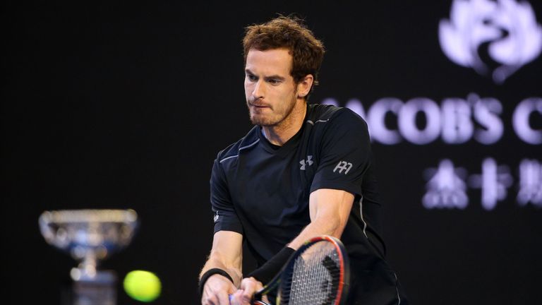 Murray was broken twice in the opening set