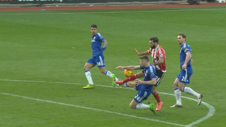 This Gary Cahill incident caused controversy