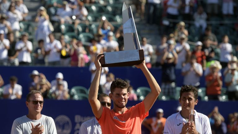 Dominic Thiem will target another title in Rio after winning the Argentina Open