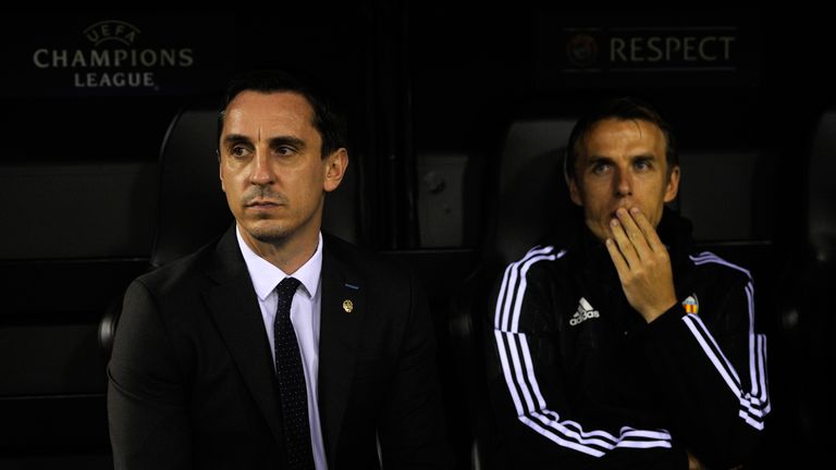 Neville suffered his fifth defeat since taking over as Valencia boss