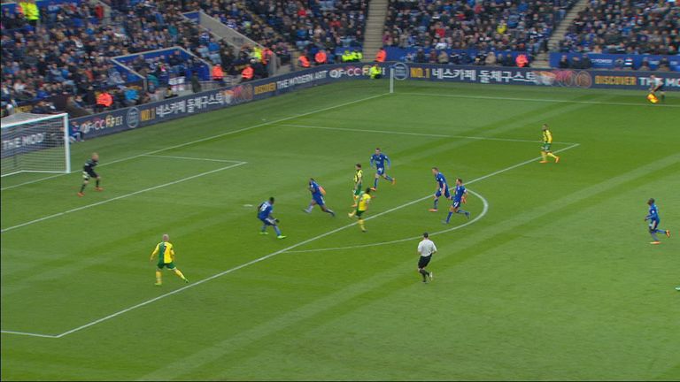 Was Wes Morgan's handball deliberate?