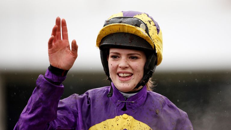Lizzie Kelly: Won feature race at Huntingdon