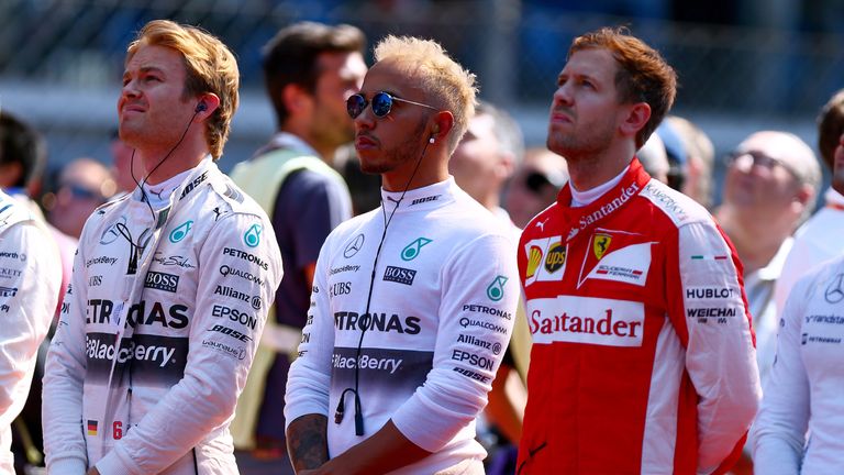 Will Nico Rosberg, Lewis Hamilton and Sebastian Vettel all be in the thick of this season's title fight?
