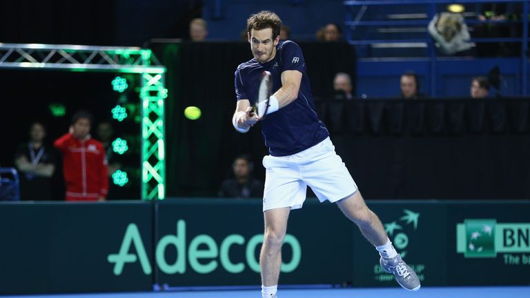 Andy Murray's Great Britain are defending champions