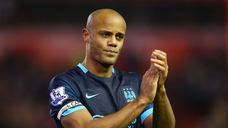 Vincent Kompany was chased by a host of Europe's top clubs while he was at Anderlecht