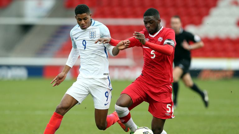 Fikayo Tomori kept Marcus Rashford quiet during a Canada U20 v England U20 friendly