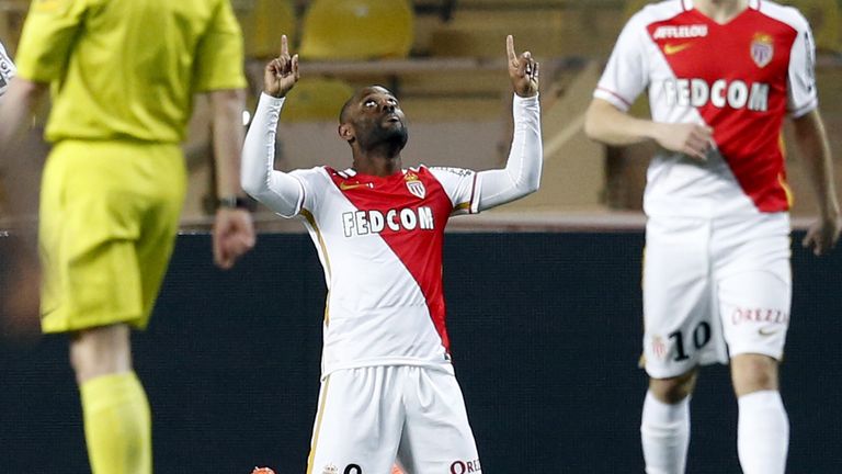 Vagner Love scored twice for Monaco