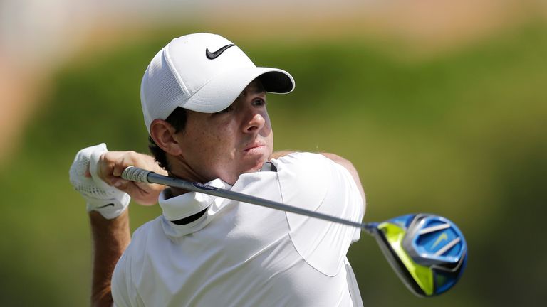 Rory McIlroy is looking to defend his title