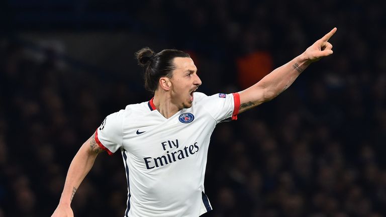 Zlatan Ibrahimovic has hinted he could join a Premier League club this summer