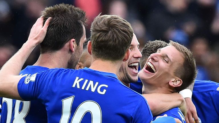 Leicester will be crowned Premier League champions if they win at Old Trafford