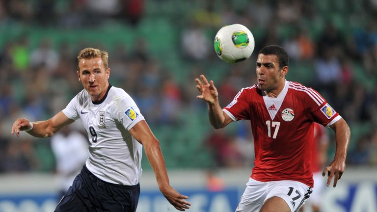 Kane in action against Egypt during the U20 World Cup in 2013