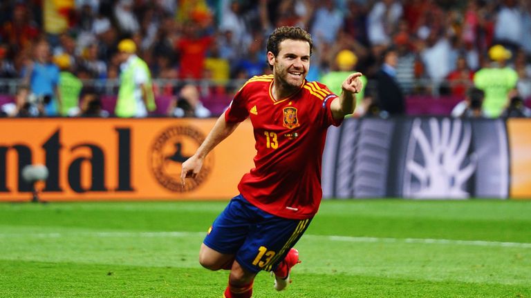 Juan Mata has not made Spain's 25-man provisional squad