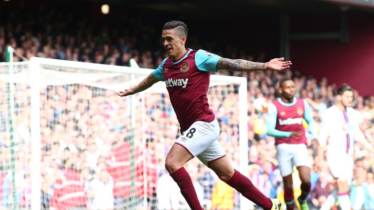 Image result for manuel lanzini west ham