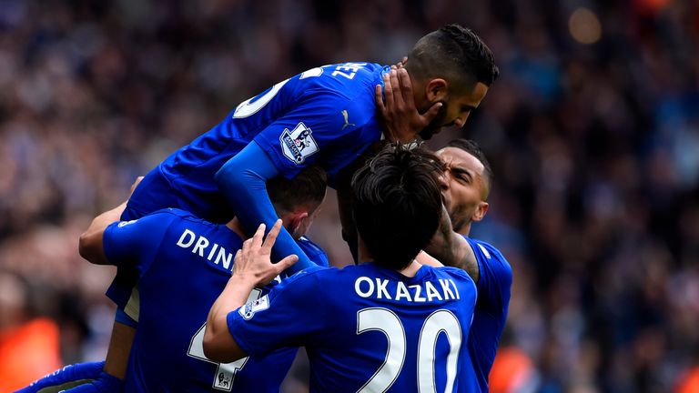 Mahrez scored in the win over Swansea City on Super Sunday