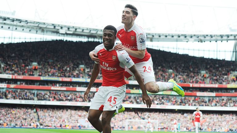 Arsenal beat Crystal Palace 2-1 at Selhurst Park earlier in the campaign