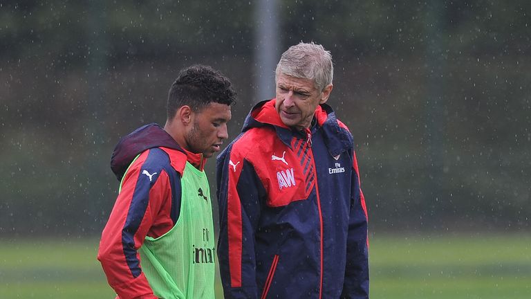 Alex Oxlade-Chamberlain admits he does speak to Arsene Wenger about playing more regularly