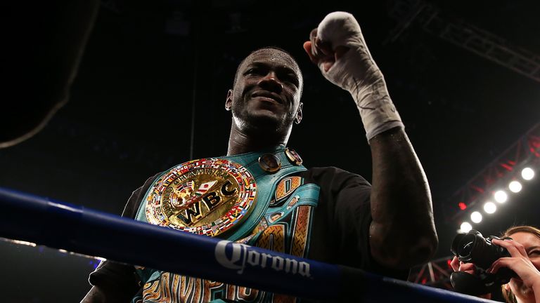 Deontay Wilder is eager to face Anthony Joshua in a heavyweight unification clash