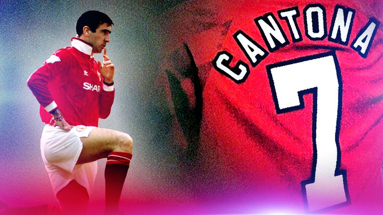 Cantona was an iconic figure at Manchester United and was nicknamed 'The King' by the fans