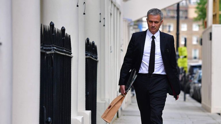 Mourinho was able to walk home without any 'bad words' from fans even in the difficult times